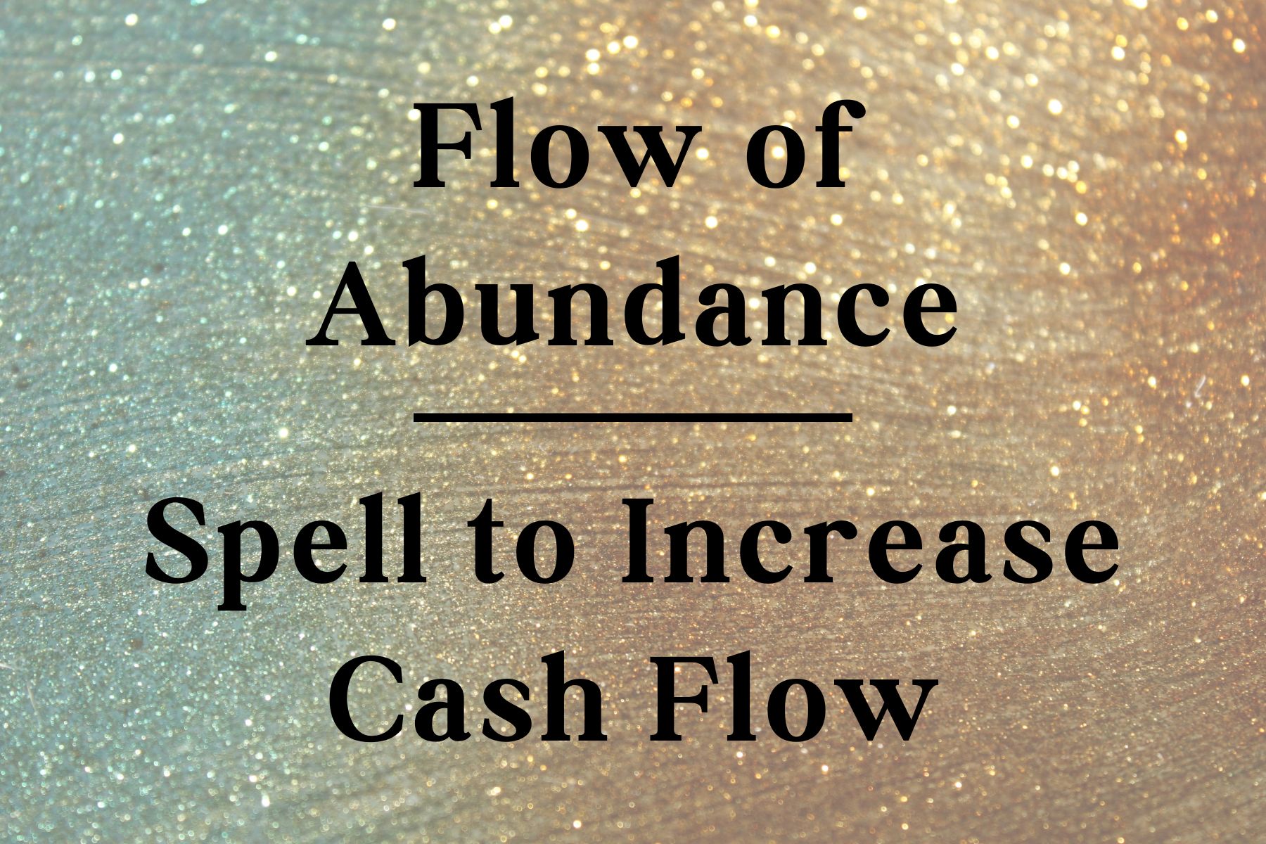 Boost Your Cash Flow: Spell to Increase Money Inflow