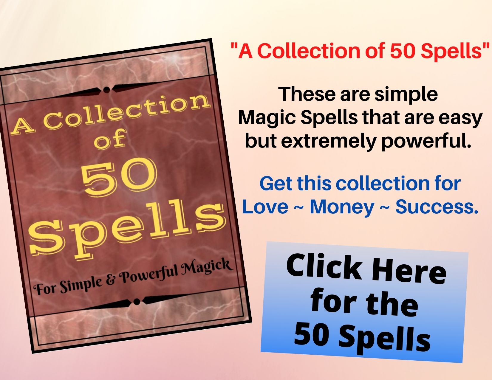 a collection of 50 spells