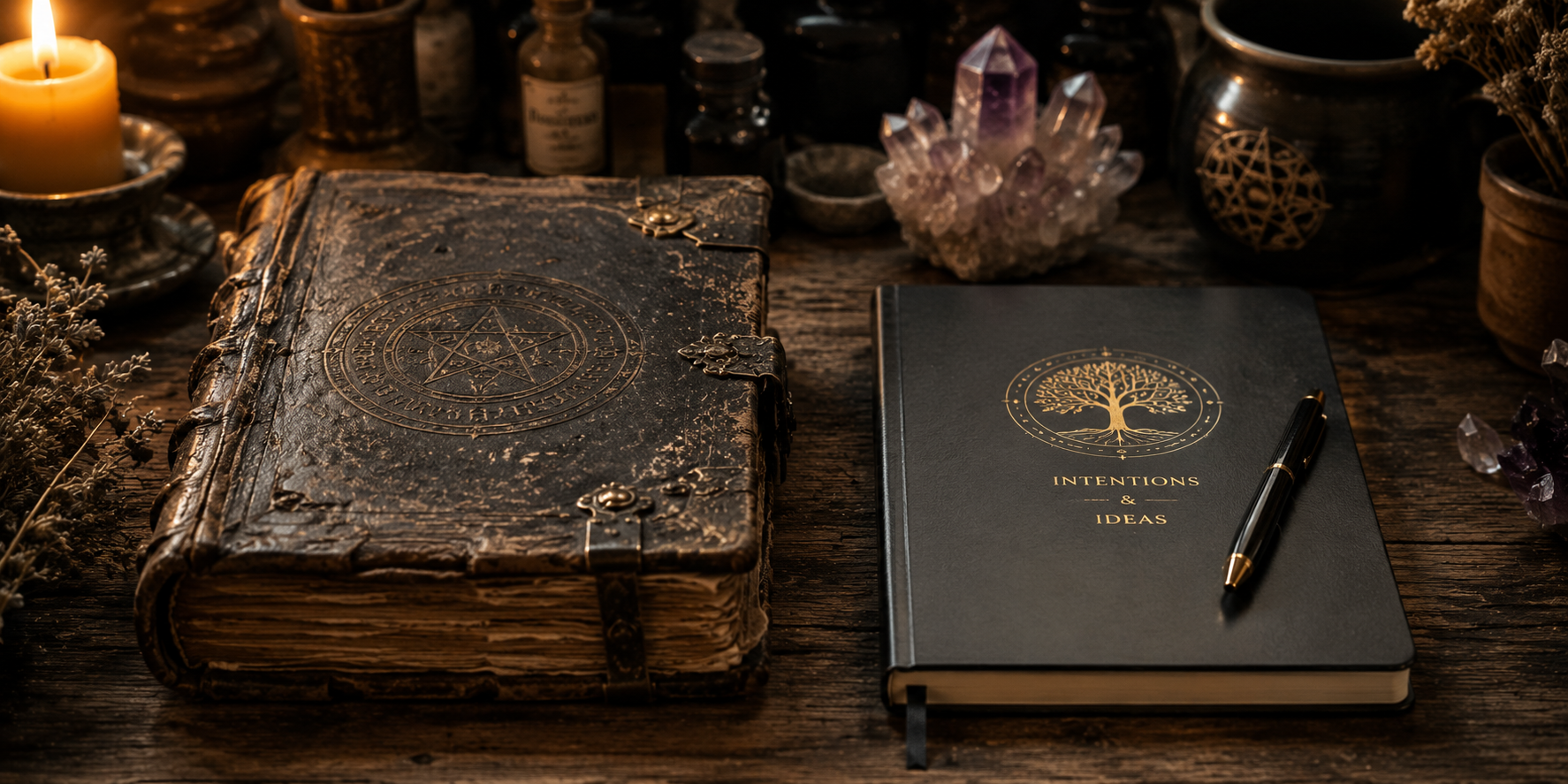 Book of Shadows vs Grimoire