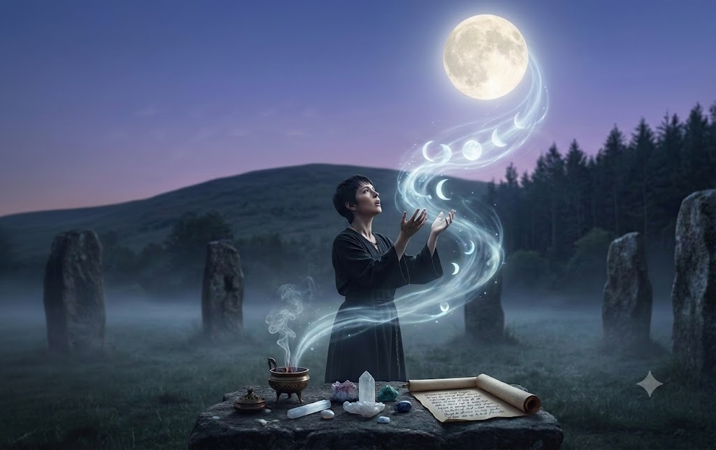 Moon Chants for Spellwork: Powerful Lunar Rhymes & Rituals