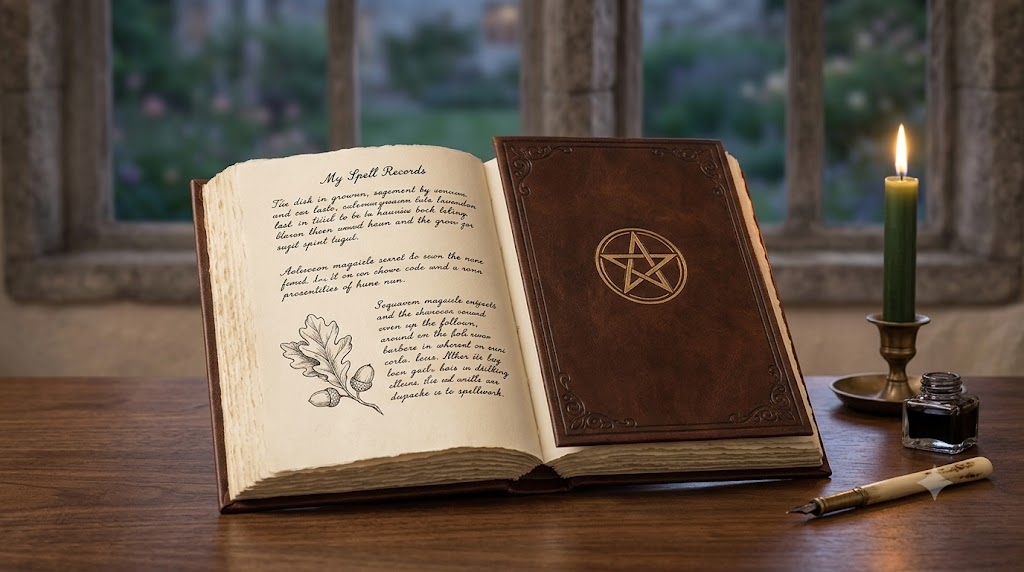 wicca book of shadows
