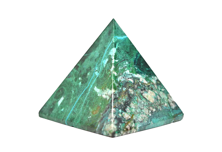 Chrysocolla crystal